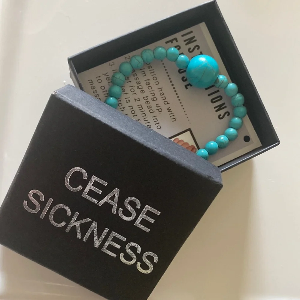 Motion/ morning sickness anti nausea bracelets - Picture 1 of 4